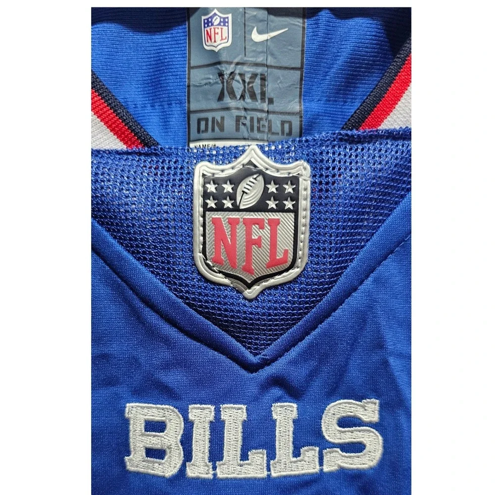 Nike Buffalo Bills Damar Hamlin 3 On Field Jersey Mens XXL Blue NFL NEW